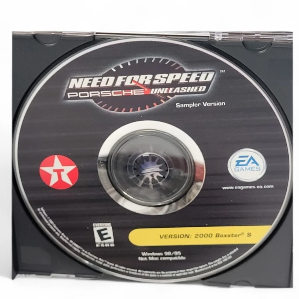 Need for Speed: Porsche Unleashed (PC, 2000) 5th Installment Of Series Racing. T